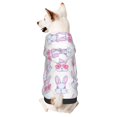 thumbnail image 1 of Yiaed Heart Rabbit Print Dog Hoodie Security Pet Dog Costume Pets Dog Hoodie Sweatshirt with Pocket for Small Dogs-X-Small, 1 of 5