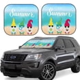 thumbnail image 1 of Yiaed Hello Summer Gnome 1 Print Car Front Windshield Sun Shade,Foldable Anti-UV Car Sunshade for Front Window for Most Vehicles-Small, 1 of 5