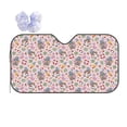 thumbnail image 1 of Yiaed Hello Summer With Gnome Print Car Windshield Sunshade Front Auto Car Front Window Sun Shade Foldable Sun Visor Shield Cover Auto Accessories for Sedan SUV Truck-Small, 1 of 5