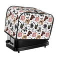 thumbnail image 1 of Yiaed Hip Hop Dog Print Two Slice Bread Machine Cover, Universal Size Kitchen Appliance Cover for Bread Machine,Bread Machine Cover, 1 of 7