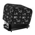 thumbnail image 1 of Yiaed Ho-Ho-Ho 2 Print Two Slice Bread Machine Cover, Universal Size Kitchen Appliance Cover for Bread Machine,Bread Machine Cover, 1 of 7