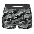 thumbnail image 1 of Yiaed Horse Silhouette Print Men's Soft Cotton Boxer Shorts Breathable Boxers Underwear Moisture-Wicking Underwear Stretch Boxer Briefs for Man-Medium, 1 of 5