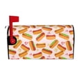thumbnail image 1 of Yiaed Hot Dog In Heart Print Mailbox Covers, Magnetic Mailbox Cover, Mail Box Covers for Garden Outdoor Decor Box Covers-25.5x21 in, 1 of 8