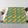 thumbnail image 1 of Yiaed Hot Dogs 8 Print Blanket Throw Blanket Soft Cozy Flannel Blanket for Home Bed Sofa Couch Chair-80"x60", 1 of 6
