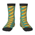 thumbnail image 1 of Yiaed Hot Dogs 8 Print Crew Socks for Boys Girl Crew Athletic Half Sport Running Breathable Socks Lightweight Stretch Kid's Socks, 1 of 5