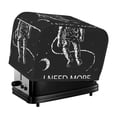 thumbnail image 1 of Yiaed I Need More Space Print Two Slice Bread Machine Cover, Universal Size Kitchen Appliance Cover for Bread Machine,Bread Machine Cover, 1 of 7
