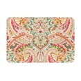 thumbnail image 1 of Yiaed Indian Paisley 1 Print Flannel Doormat Mat Outdoor Indoor Door Mats, Non Slip Durable Entrance Rugs for Outside Entry, Porch, Resist Dirt, 16"x24", 1 of 1