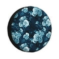 thumbnail image 1 of Yiaed Ink Rose Print Tire Wheel Cover, Waterproof Spare Tire Cover Fit for Jeep, Truck,Trailer, RV, SUV, Camper and Most Vehicle-17 inch, 1 of 6