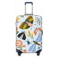 thumbnail image 1 of Yiaed Insects and Flowers Print Travel Luggage Cover Suitcase Protector Fits 18-32 Inch Luggage Wheel Covers Patterned Elastic Luggage Anti-scratch（No luggage）-X-Large, 1 of 5