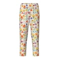 thumbnail image 1 of Yiaed Insects In Plants Print Teenagers' Lounge Pants, Loose PJ Bottoms, Long Pajama Pants for Men-Small, 1 of 6