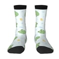 thumbnail image 1 of Yiaed Kawaii Frogs Print Great elasticity Crew Socks Sports socks for Men and Women, 1 of 5