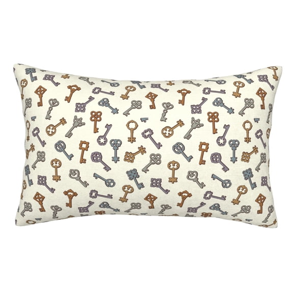 Yiaed Keys1 Print Brushed Microfiber Envelope Pillowcases, Standard,Envelope Closure Pillow Cases(No pillow core)-20"x30"