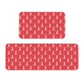 thumbnail image 1 of Yiaed Labrador Retriever Dog Kitchen Rugs Sets of 2 Kitchen Mats Cushioned Anti Fatigue Kitchen Rug Tapetes Para Cocina for Sink,Laundry Room, 1 of 6