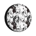 thumbnail image 1 of Yiaed Labrador Retriever Dog Print Tire Wheel Cover, Waterproof Spare Tire Cover Fit for Jeep, Truck,Trailer, RV, SUV, Camper and Most Vehicle-17 inch, 1 of 6