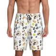 thumbnail image 1 of Yiaed Labrador Retriever Dog for Men's Soft Sleep Pajama Short Lounging Pajama Shorts-X-Large, 1 of 8