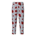 thumbnail image 1 of Yiaed Ladybug Print Teenagers' Lounge Pants, Loose PJ Bottoms, Long Pajama Pants for Men-XS(5-6), 1 of 6