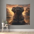thumbnail image 1 of Yiaed Lake Meditating Elephant Print Tapestry for Bedroom,Tapestry Wall Tapestries, Tapestry Aesthetic for Living Room Dorm Room 51" X 60", 1 of 6