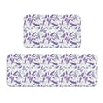 thumbnail image 1 of Yiaed Lavender Flowers Kitchen Rugs Sets of 2 Kitchen Mats Cushioned Anti Fatigue Kitchen Rug Tapetes Para Cocina for Sink,Laundry Room, 1 of 6
