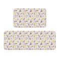 thumbnail image 1 of Yiaed Lavender Flowers Kitchen Rugs Sets of 2 Kitchen Mats Cushioned Anti Fatigue Kitchen Rug Tapetes Para Cocina for Sink,Laundry Room, 1 of 6