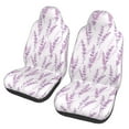 thumbnail image 1 of Yiaed Lavender Flowers Print Car Seat Covers,Universal Auto Seats Protector Fits for Car,SUV Sedan,Truck,Automotive Seat Covers & Accessories(Two packs), 1 of 7