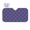 thumbnail image 1 of Yiaed Lavender Flowers Print Car Windshield Sunshade Front Auto Car Front Window Sun Shade Foldable Sun Visor Shield Cover Auto Accessories for Sedan SUV Truck-Small, 1 of 5