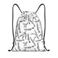 thumbnail image 1 of Yiaed Lavender Flowers Print Drawstring Bags Drawstring Backpack Bulk String Back Pack Gym Sport Bag-Small, 1 of 5