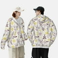 thumbnail image 1 of Yiaed Lavender Flowers Print Sun Shirts UPF 50+ Protection Hoodie Rash Guard Shirt UV Shirt Long Sleeve Fishing Outdoor Lightweightase-Large, 1 of 7