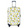 thumbnail image 1 of Yiaed Lavender Flowers Print Travel Luggage Cover Suitcase Protector Fits 18-32 Inch Luggage Wheel Covers Patterned Elastic Luggage Anti-scratch（No luggage）-X-Large, 1 of 5