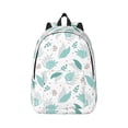 thumbnail image 1 of Yiaed Leaf Print Green Print Backpack, Premium Laptop Backpack, Travel Backpack for Women, Lightweight Backpacks, Comfortable Back Pack-Medium, 1 of 7