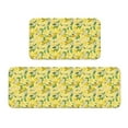 thumbnail image 1 of Yiaed Lemon (2) Kitchen Rugs Sets of 2 Kitchen Mats Cushioned Anti Fatigue Kitchen Rug Tapetes Para Cocina for Sink,Laundry Room, 1 of 6