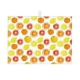 thumbnail image 1 of Yiaed Lemon Orange Print Highly Absorbent Microfiber Kitchen Counter Mat, Dish Drying Pad for Dishes, Utensils, Pots and Pans, Large 18" x 24", 1 of 7