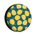 thumbnail image 1 of Yiaed Lemon Print Tire Wheel Cover, Waterproof Spare Tire Cover Fit for Jeep, Truck,Trailer, RV, SUV, Camper and Most Vehicle-16 inch, 1 of 6