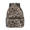 thumbnail image 1 of Yiaed Leopard And Zebra1 Print School Backpack College Backpack Daypacks for Students High School Spacious and Durable Daypack for Work and Travel-One Size, 1 of 6
