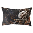 thumbnail image 1 of Yiaed Leopard On Tree Branch Print Brushed Microfiber Envelope Pillowcases, Standard,Envelope Closure Pillow Cases(No pillow core)-20"x30", 1 of 6