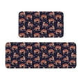 thumbnail image 1 of Yiaed Leopard Print Kitchen Rugs Sets of 2 Kitchen Mats Cushioned Anti Fatigue Kitchen Rug Tapetes Para Cocina for Sink,Laundry Room, 1 of 6