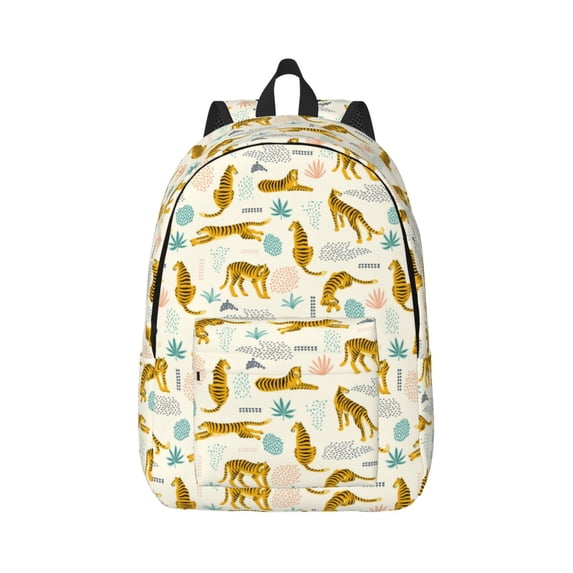 Yiaed Leopard Print Print Backpack, Premium Laptop Backpack, Travel Backpack for Women, Lightweight Backpacks, Comfortable Back Pack-Medium
