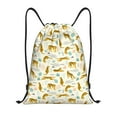 thumbnail image 1 of Yiaed Leopard Print Print Drawstring Bags Drawstring Backpack Bulk String Back Pack Gym Sport Bag-Small, 1 of 5