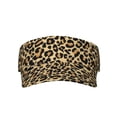 thumbnail image 1 of Yiaed Leopard Print Print Sport Sun Visor Hats Adjustable Empty Top Baseball Cap Cotton Ball Caps for Women and Men, 1 of 5