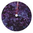 thumbnail image 1 of Yiaed Lilac Print Christmas Tree Skirt , Tree SkirtsTree Mat for Christmas Winter Holiday Indoor Decorations-48", 1 of 7