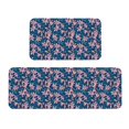 thumbnail image 1 of Yiaed Lilies Flowers Kitchen Rugs Sets of 2 Kitchen Mats Cushioned Anti Fatigue Kitchen Rug Tapetes Para Cocina for Sink,Laundry Room, 1 of 6