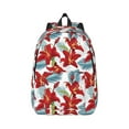 thumbnail image 1 of Yiaed Lilies Flowers Print Backpack, Premium Laptop Backpack, Travel Backpack for Women, Lightweight Backpacks, Comfortable Back Pack-Medium, 1 of 7