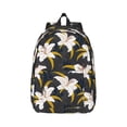 thumbnail image 1 of Yiaed Lilies Flowers Print Backpack, Premium Laptop Backpack, Travel Backpack for Women, Lightweight Backpacks, Comfortable Back Pack-Small, 1 of 7