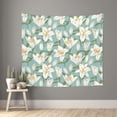 thumbnail image 1 of Yiaed Lilies Flowers Print Tapestry for Bedroom,Tapestry Wall Tapestries, Tapestry Aesthetic for Living Room Dorm Room 51" X 60", 1 of 6