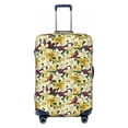 thumbnail image 1 of Yiaed Lilies Flowers Print Travel Luggage Cover Suitcase Protector Fits 18-32 Inch Luggage Wheel Covers Patterned Elastic Luggage Anti-scratch（No luggage）（No luggage）-, 1 of 5