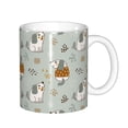 thumbnail image 1 of Yiaed Little Puppies Print Ceramics Coffee,Large Handle Design,Extra Large Tea and Coffee Cup for Office and Home Mugs, 1 of 6