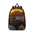 thumbnail image 1 of Yiaed Lizard With Sunglasses Sunset Print Backpack, Premium Laptop Backpack, Travel Backpack for Women, Lightweight Backpacks, Comfortable Back Pack-Medium, 1 of 7
