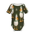 thumbnail image 1 of Yiaed Mallard Ducks Wild Birds Print Infant Climbing Short Sleeve Onesie One-Piece Baby Bodysuit Clothes 0-12 Months -9M, 1 of 6