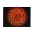 thumbnail image 1 of Yiaed Mandala Print Highly Absorbent Microfiber Kitchen Counter Mat, Dish Drying Pad for Dishes, Utensils, Pots and Pans, Large 18" x 24", 1 of 7