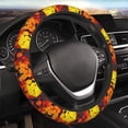 thumbnail image 1 of Yiaed Marigold Flowers In Different Colors Steering Wheel Cover,Universal 15 Inch Anti Slip Steering Wheel Protector Car Accessories Interior for Auto Truck SUV, 1 of 5