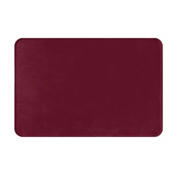 Yiaed Maroon Print Flannel Doormat Mat Outdoor Indoor Door Mats,Welcome Matt Outdoor Front Door Mat Doormat Outdoor Mat Outdoor Mat,16"x24"
